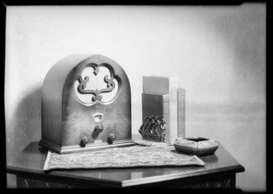 Radio (dwarf model) studio shots, Southern California, 1931