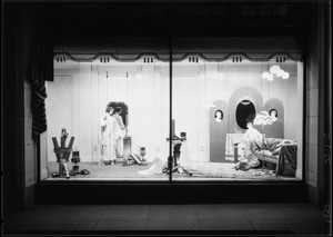 J.W. Robinson window (rolling pins), Southern California, 1925