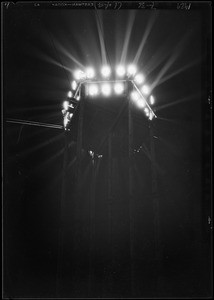 Night racing at Ascot Park, Gardena, CA, 1929