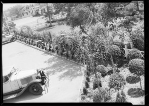 Landscapes, station at East Florence Avenue and Pacific Boulevard, Huntington Park, CA, 1934