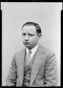 Mr. S. Lindenbaum, Leimert Park, Southern California, 1928