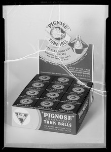 Package of Pignose Tank Balls, Southern California, 1936