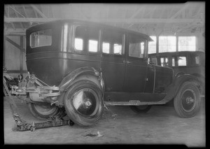 Nash sedan, H.L. Spence, owner, Southern California, 1931