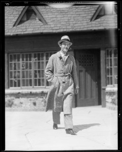 Suits, coats, shirt ads, campus series, Southern California, 1933