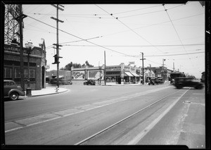 Intersection of South Western Avenue and West Washington Boulevard, Los Angeles, CA, 1935