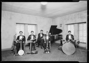 Jole Storr's orchestra, Southern California, 1927