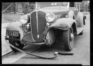 Buick coupe - Kuhl, owner, Southern California, 1934