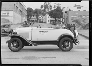 New Ford Roadster, Southern California, 1931