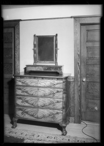 Two furniture pieces, Los Angeles, CA, 1934