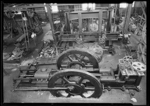 Briquetting machine at Fernholtz Machine Co., Southern California, 1926