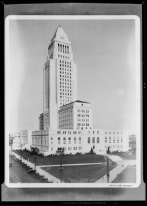 City Hall for enlargements, 200 North Spring Street, Los Angeles, CA, 1933