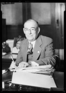 Portrait of Mr. J.J. Buell, Southern California, 1933