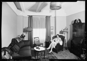 Upstairs, Hotel Figueroa, Los Angeles, CA, 1926