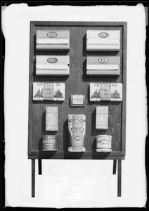 Truck & display stand, Southern California, 1932