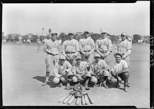 Baseball team, Los Angeles Creamery, Los Angeles, CA, 1925