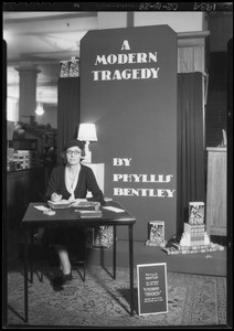 Author Phyllis Bentley, Southern California, 1934