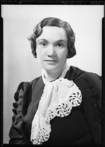 Miss Zimmerman, Southern California, 1934