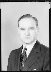 Portrait of Otto A. Gerth, Southern California, 1934