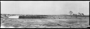 Construction of warehouses, Southern California, 1947