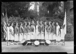 Group at Echo Park, Los Angeles, CA, 1933