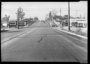 Intersection, North Alvarado Street and West Temple Street, Los Angeles, CA, 1932