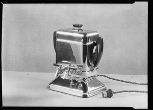 Coffee percolator, Southern California, 1930