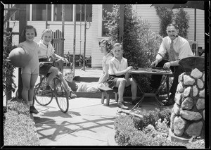 Playground of Mr. & Mrs. Sodorf, 3747 West 60th Street, Los Angeles, CA, 1933