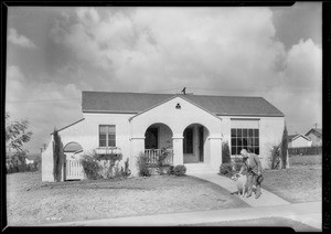 Houses in View Heights, Southern California, 1927