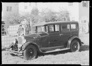 Hupmobile, 3929 West 27th Street, Maurice-Cohen, Southern California, 1934