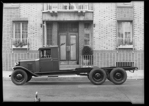 Chevrolet gumbo truck, chassis and body, Southern California, 1930