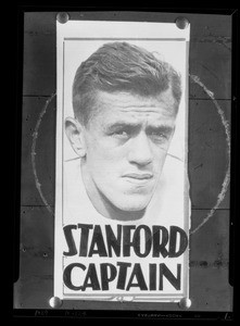 University of Southern California and Stanford captains, Coliseum crowd, Southern California, 1929