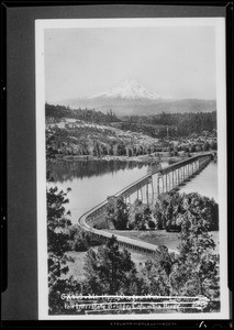 Views of Mount Hood in Oregon, Southern California, 1932