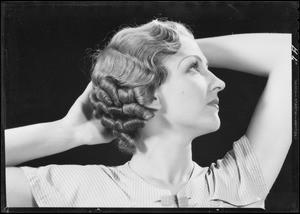 Portrait of Evelyn Mackert, Southern California, 1933