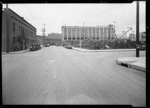 Intersection East 2nd Street and Rose Street, Los Angeles, CA, 1932