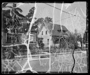 Houses near the studio, Los Angeles, CA, 1936