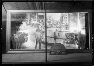 Anniversary windows, Broadway Department Store, Los Angeles, CA, 1926