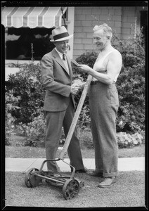 Mr. Harry Greenaway, Ford winner, 2214 South 4th Avenue, Southern California, 1934