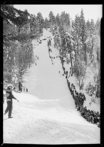 Snow Carnival, Lake Arrowhead, CA, 1933