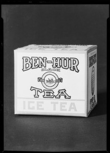 Box of Ben-Hur tea - 4 ounces, Southern California, 1931