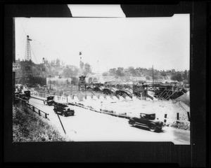 Hyperion viaduct, Glendale, CA, 1928