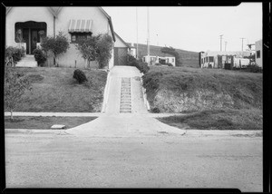 Residence driveway, 150 Westmont Drive, Alhambra, CA, 1932