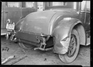 Car belonging to policeman of Beverly Hills, Southern California, 1930