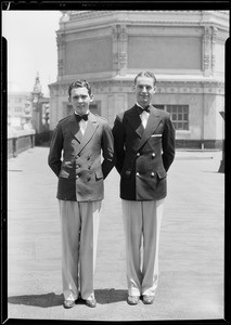 Ushers uniforms, RKO and Orpheum, Southern California, 1931