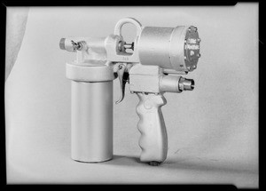 Spray guns, Southern California, 1931