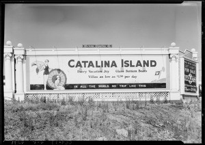 West 6th Street and South Lafayette Park Place, Hi-way Display signs, Los Angeles, CA, 1927