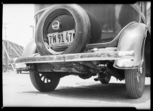 Willys sedan, Southern California, 1932