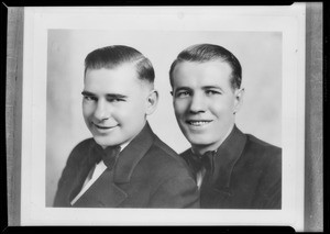 2 boys, Monte & Bob, Southern California, 1930