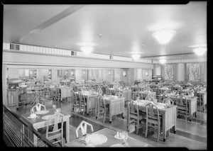 Tea room, The May Co., Southern California, 1930