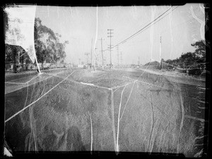 Intersection of East Florence Avenue & East Redondo Boulevard, Albert Pet. Co., assured, John Piper, injured, Inglewood, CA, 1936