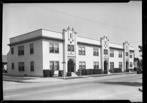 Apartment, 972 North El Centro Avenue, Los Angeles, CA, 1927